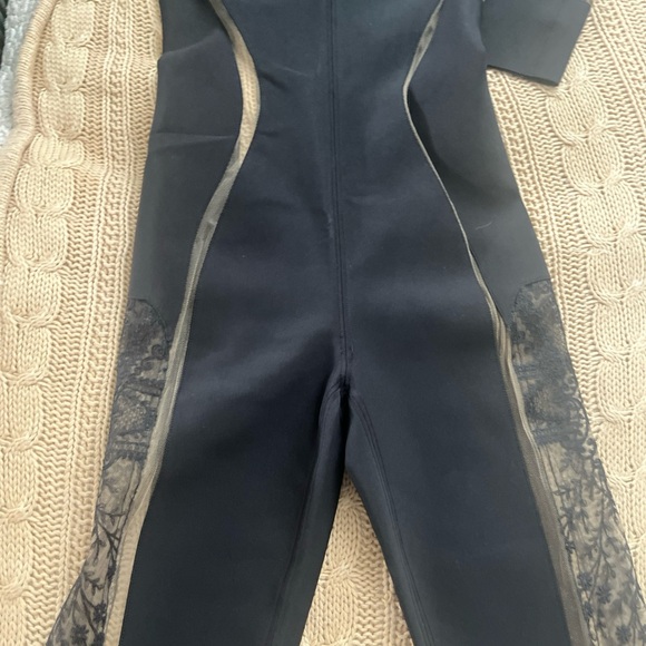 La Perla Black Lace see through Jumpsuit celebrity favorite small IT40 - Picture 9 of 10